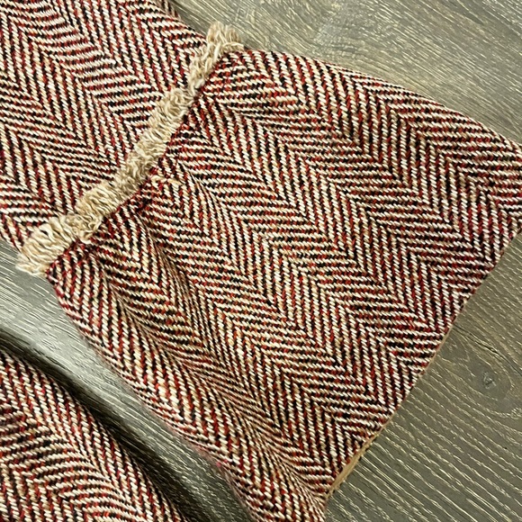 BCBG Designer Chevron Tweed Wool Blend Jacket - Picture 4 of 7